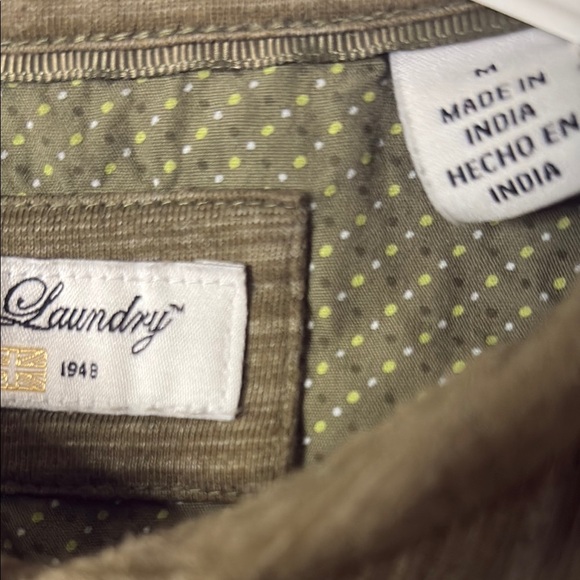 English Laundry Green Polo Shirt Classic Knit Design - Picture 5 of 7